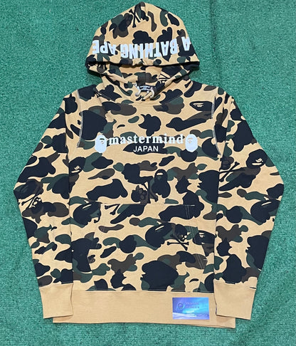 Bape x mastermind camo hoodie