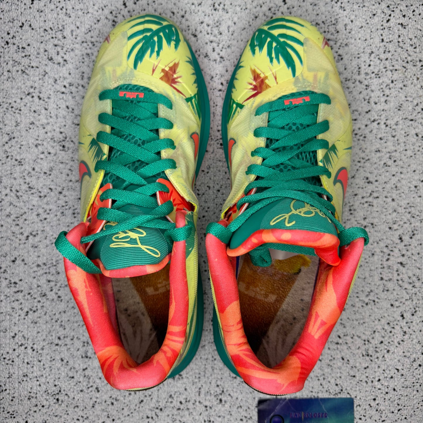 Nike LeBron 9 Low Lebronald Palmer 10.5 Men “Preowned”