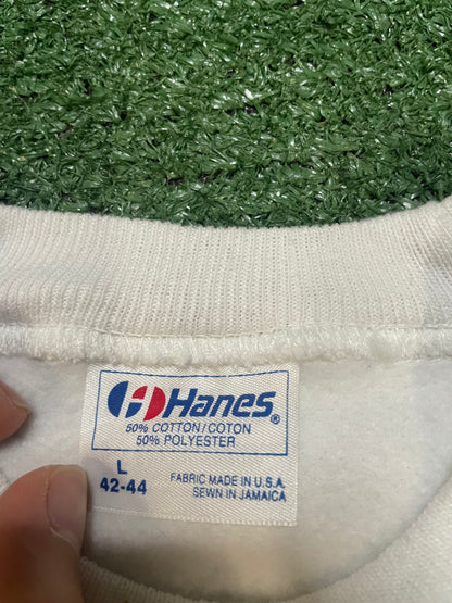 Vintage 1980s Espresso Country white crewneck