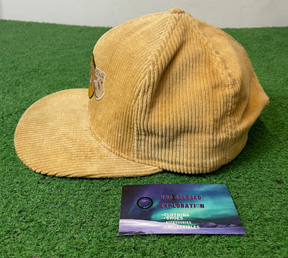 Vintage 1990s Los Angeles Lakers corduroy NBA hat