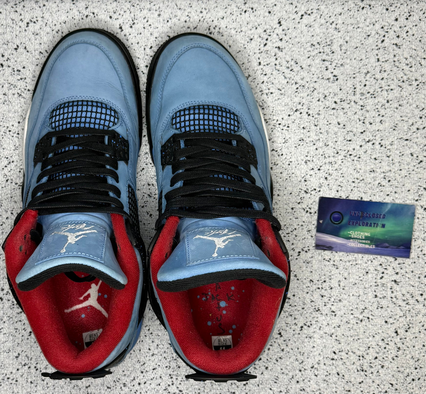 Jordan 4 Travis Scott Cactus Jack 11 Men/12.5 Women “Preowned”