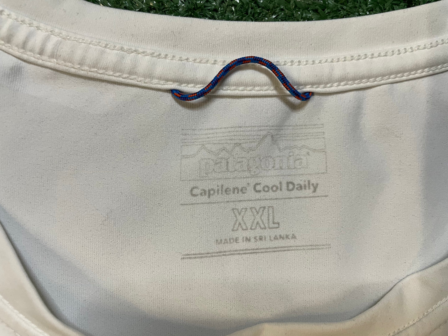 Patagonia Capilene white tee