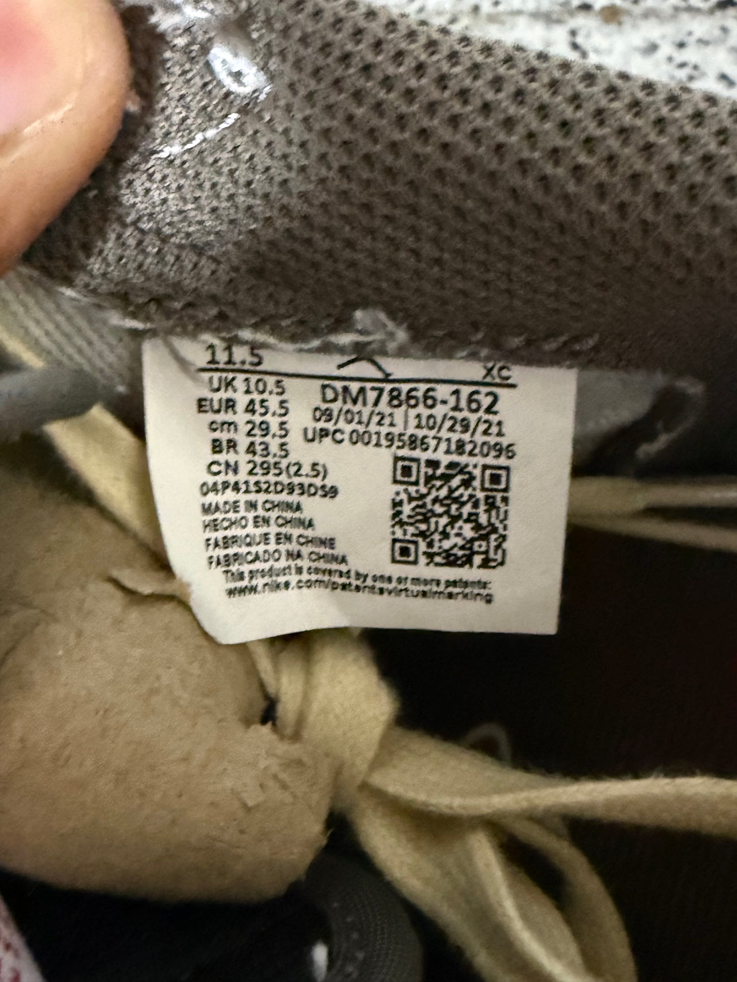 Jordan 1 Low Travis Scott Reverse Mocha 11.5 Men/13 Women “Preowned”