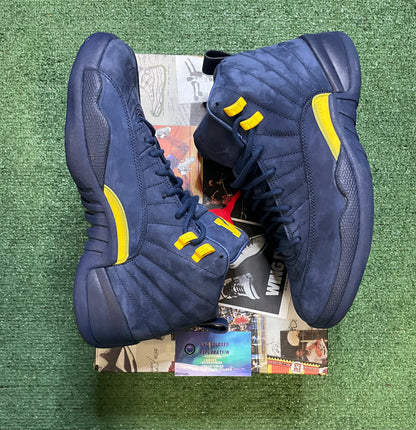 Air Jordan 12 Retro Michigan size 11men/12.5women