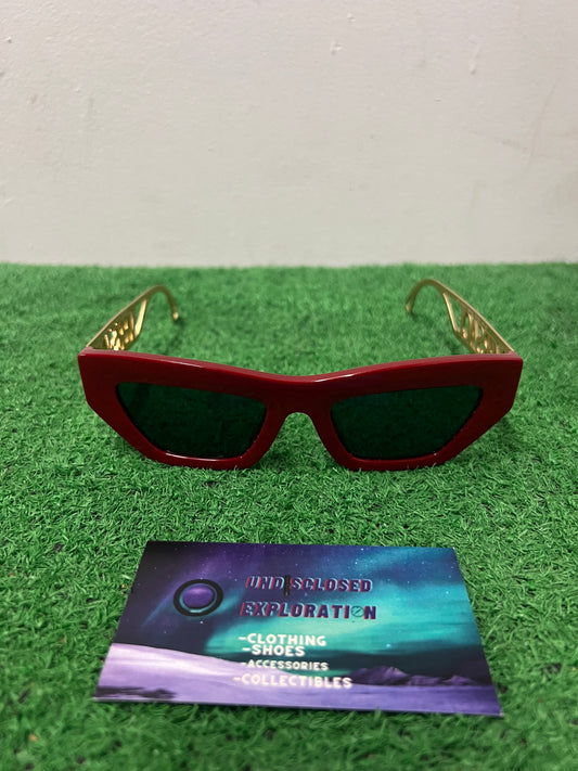 Versace red and gold sunglasses MOD 4432