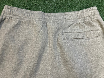 Nike grey embroidered sweatpants