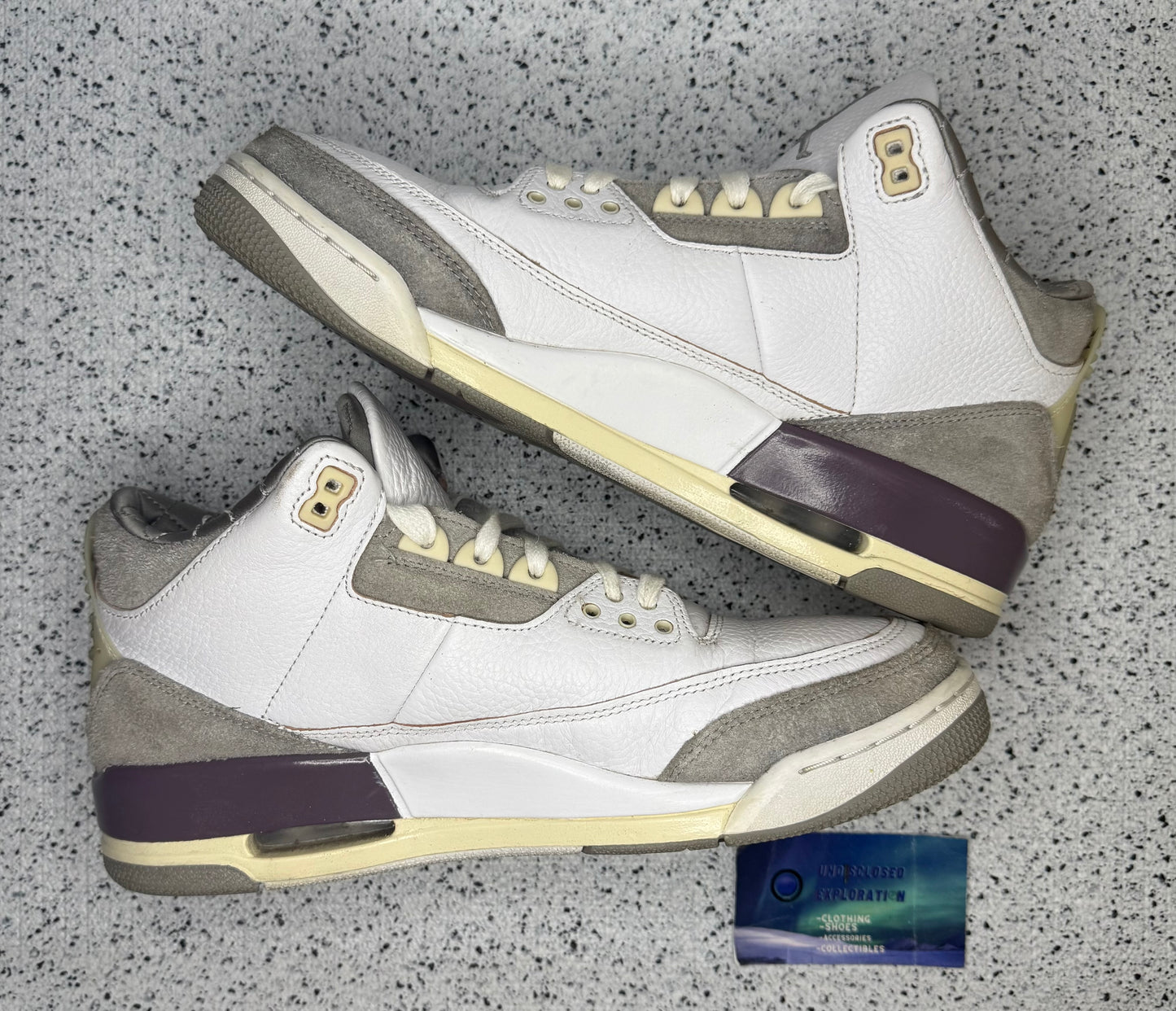 Jordan 3 A Ma Maniere 10 Men/11.5 Women “Preowned”