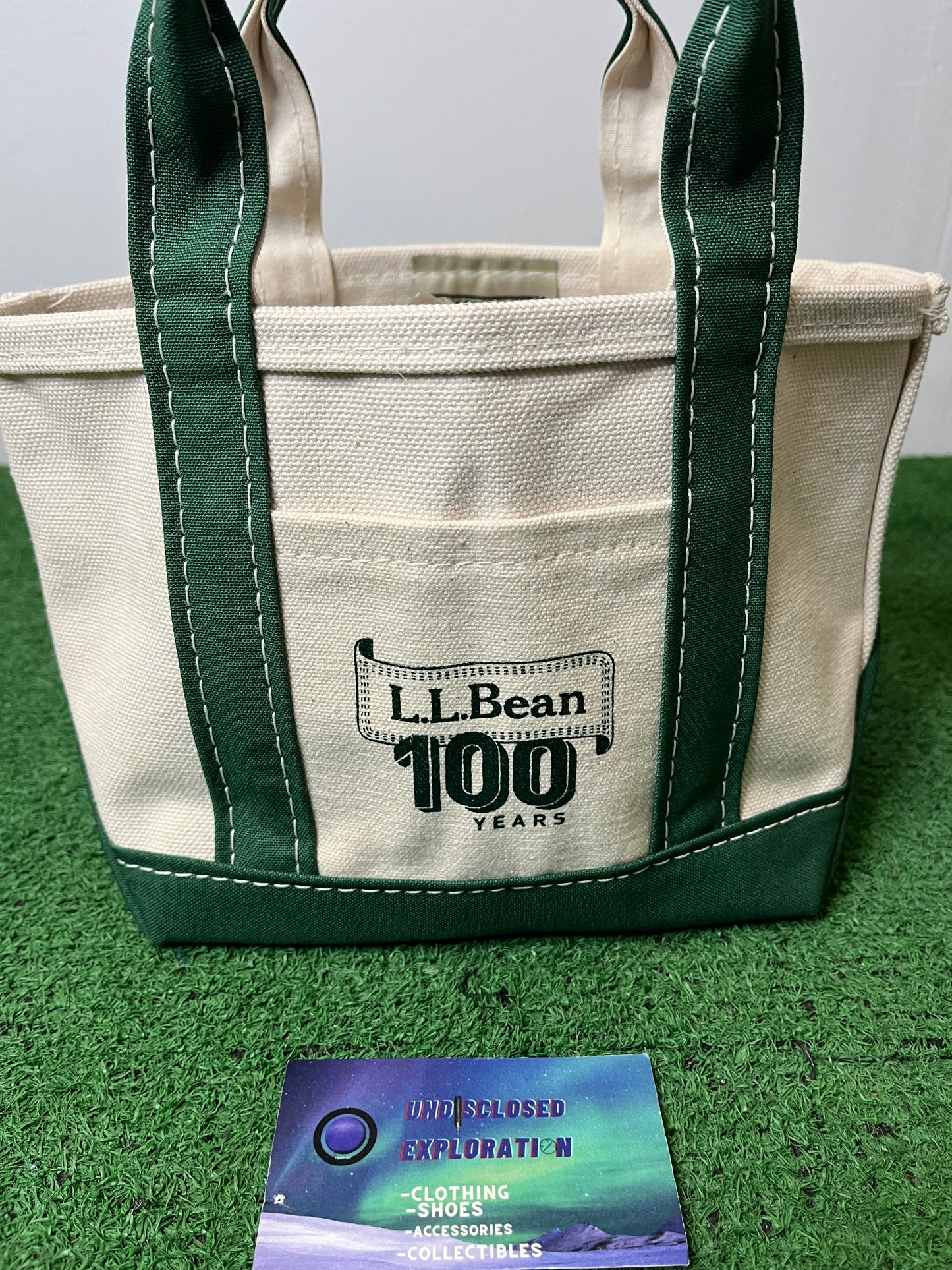 Vintage LL Bean Boat & Tote Bag Mini Limited Edition 100 Year Anniversary