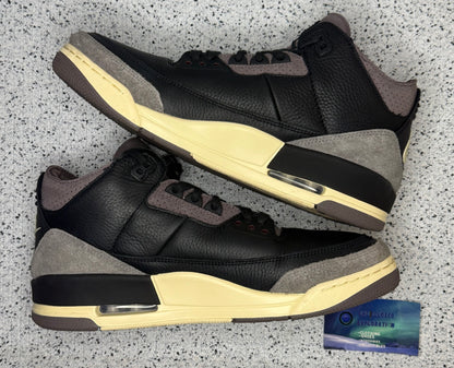 Jordan 3 A Ma Maniere 12 Men/13.5 Women “Preowned”