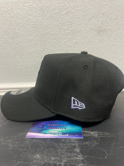 Seattle Mariners black & lilac new era hat