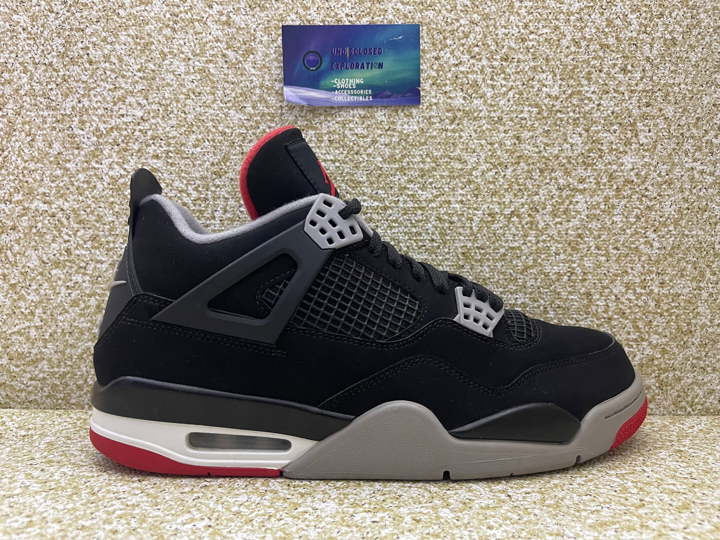 Jordan 4 Bred 11 Men/12.5 Women “Preowned”