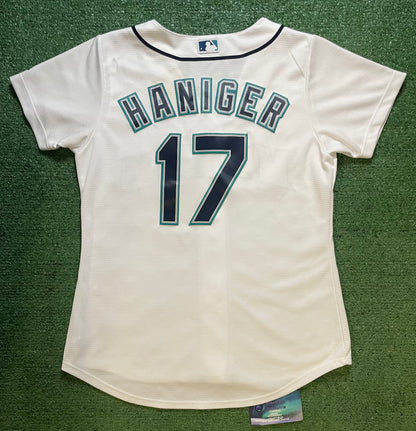 Seattle Mariners Mitch Haniger #17 white jersey