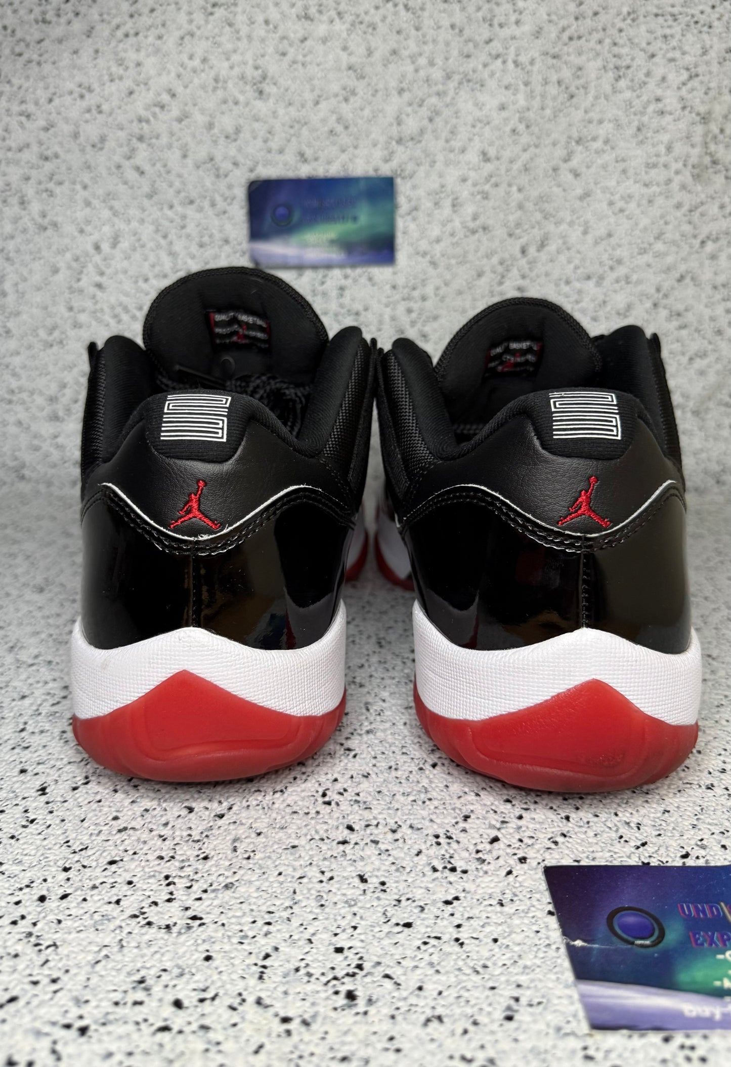 Jordan 11 Low Bred 10.5 Men/12 Women “Preowned”