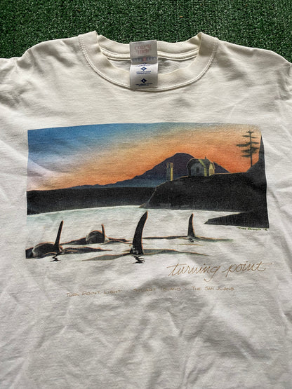 Vintage Turn Point Lighthouse T-shirt