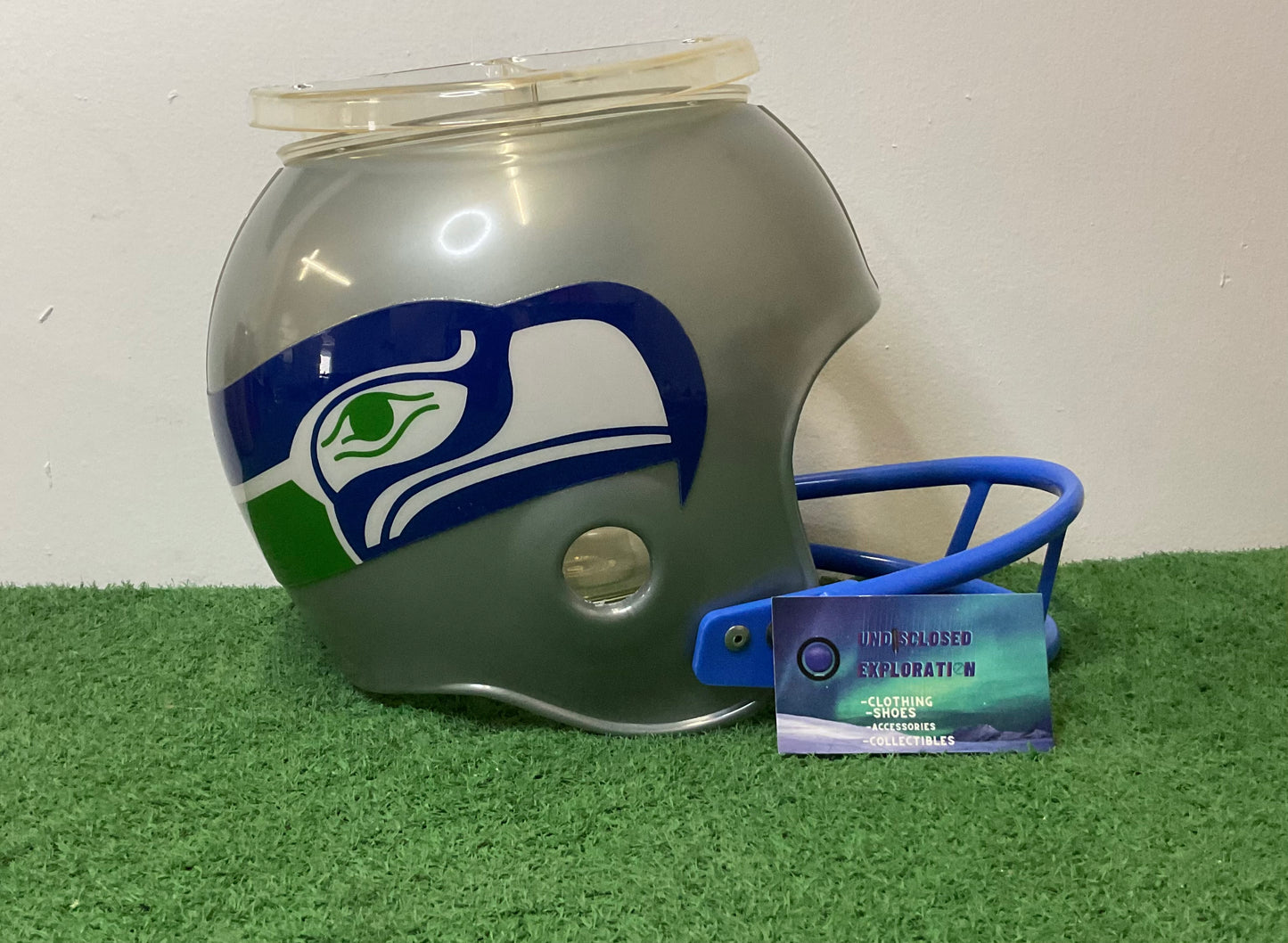 Vintage 1990s Seattle Seahawks Helmet Snack helmet