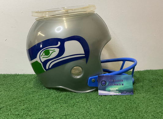 Vintage 1990s Seattle Seahawks Helmet Snack helmet