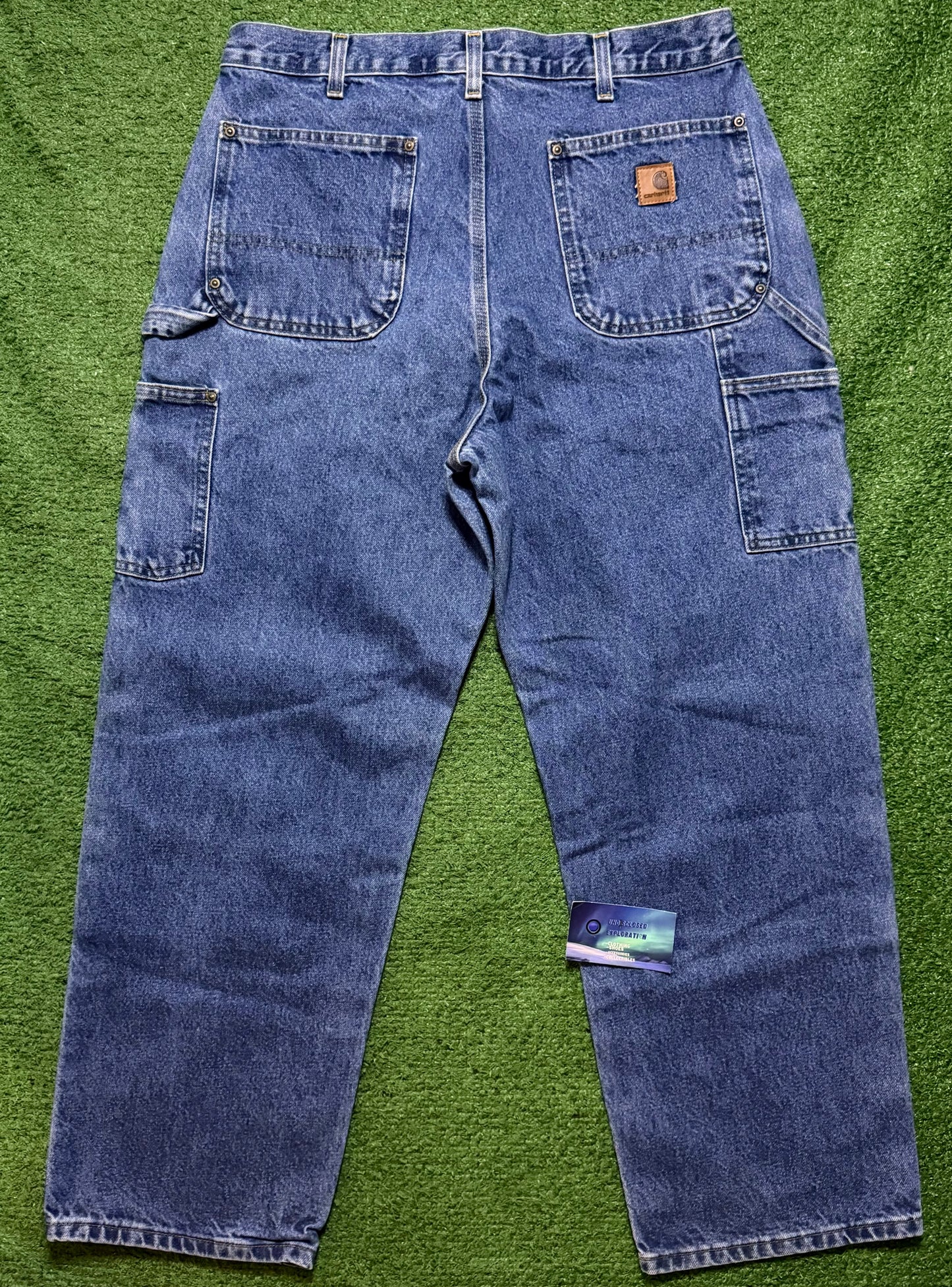 Carhartt Double Knee Jeans Blue