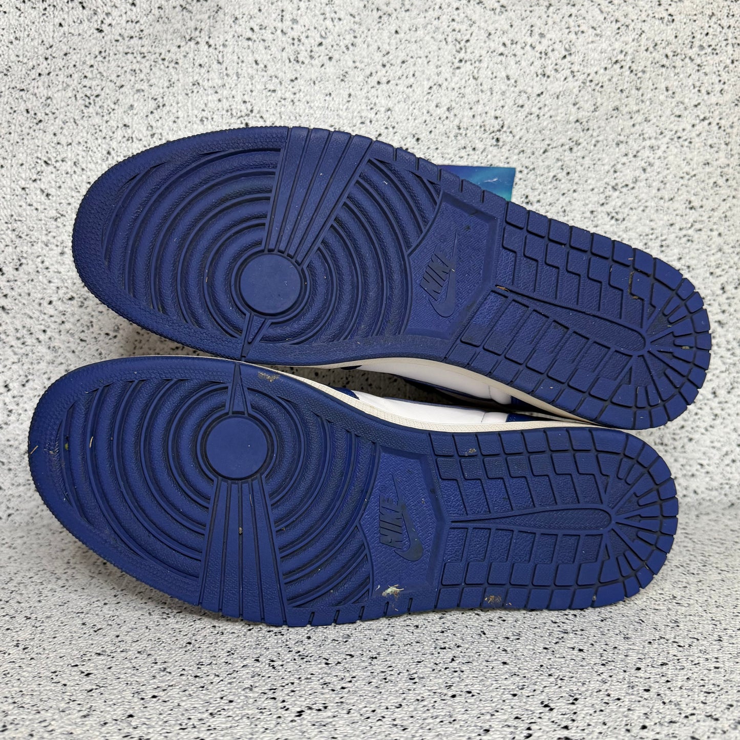 Jordan 1 High Sport Blue Promo Sample 11 Men/12.5 Women “Preowned”
