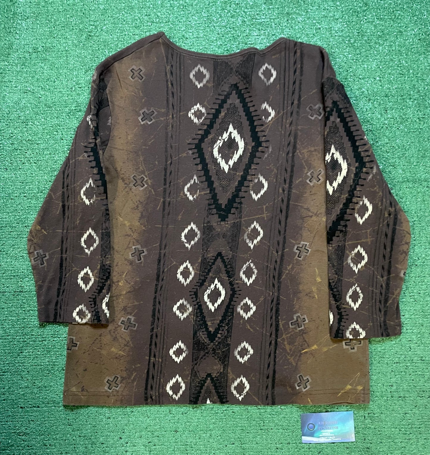 Vintage Cactus Bay brown longsleeve
