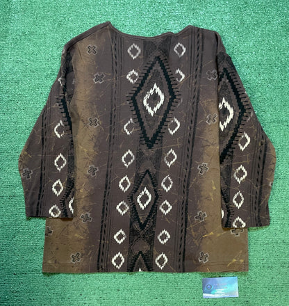Vintage Cactus Bay brown longsleeve