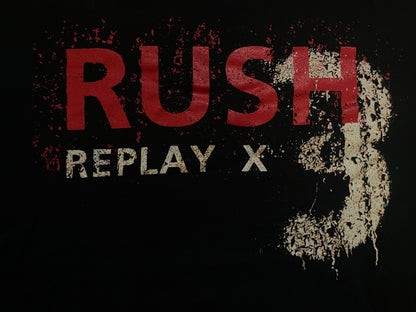 Vintage 2000s Rush replay X 3 tee