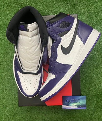 Jordan 1 High Court Purple