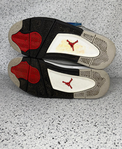 Jordan 4 White Cement 6.5 Youth/8 Women “Preowned”