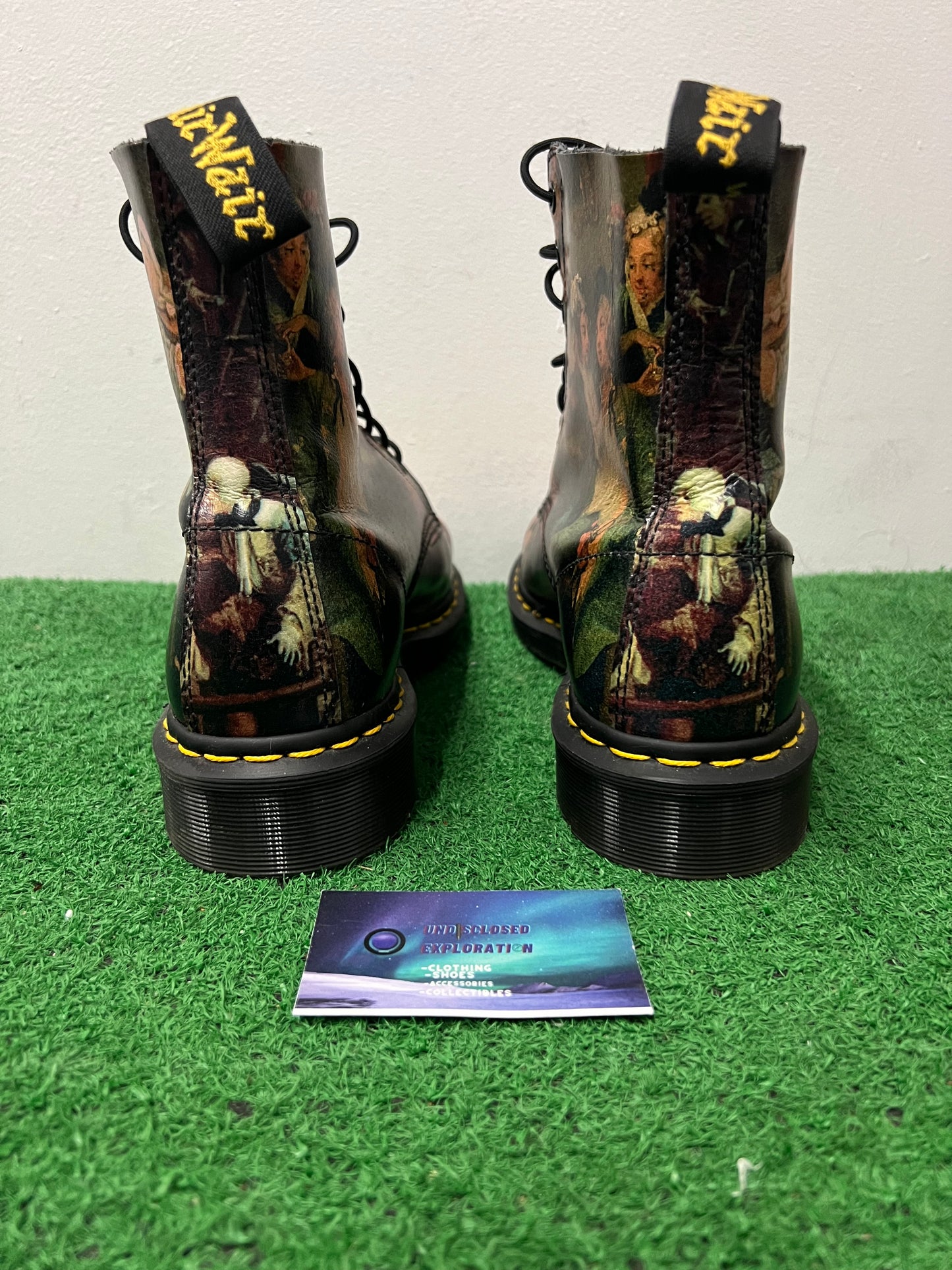 Dr Marten 1461 Hogarth renaissance museum boots size 9men/10.5women