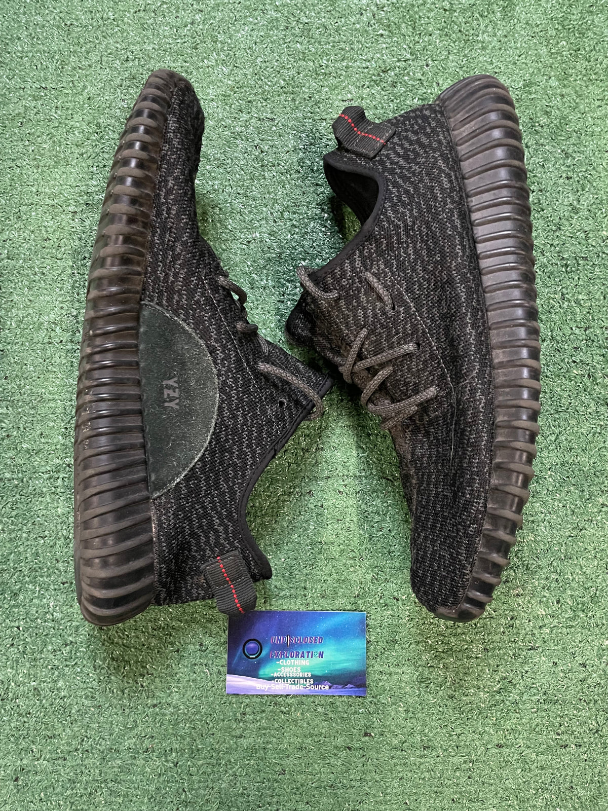 Adidas Yeezy 350 2015 pirate black size 12men/13.5women