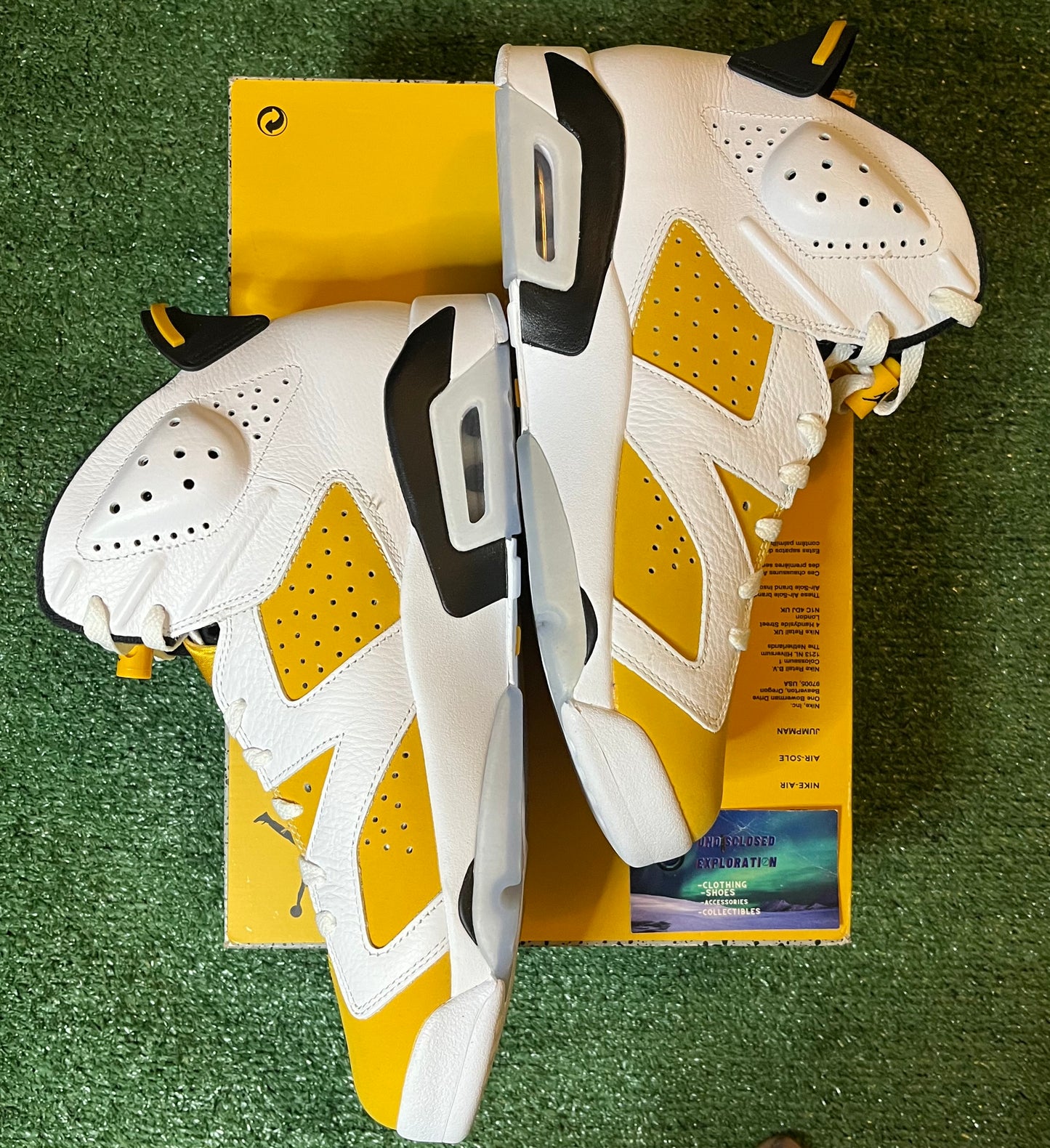 Air Jordan 6 yellow Ochre