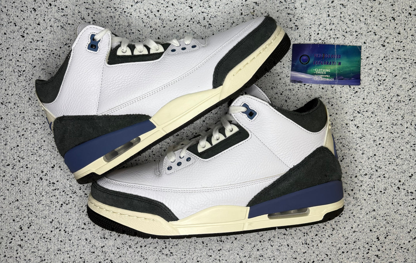 Jordan 3 A Ma Maniere Diffused Blue 10 Men/11.5 Women “Preowned”