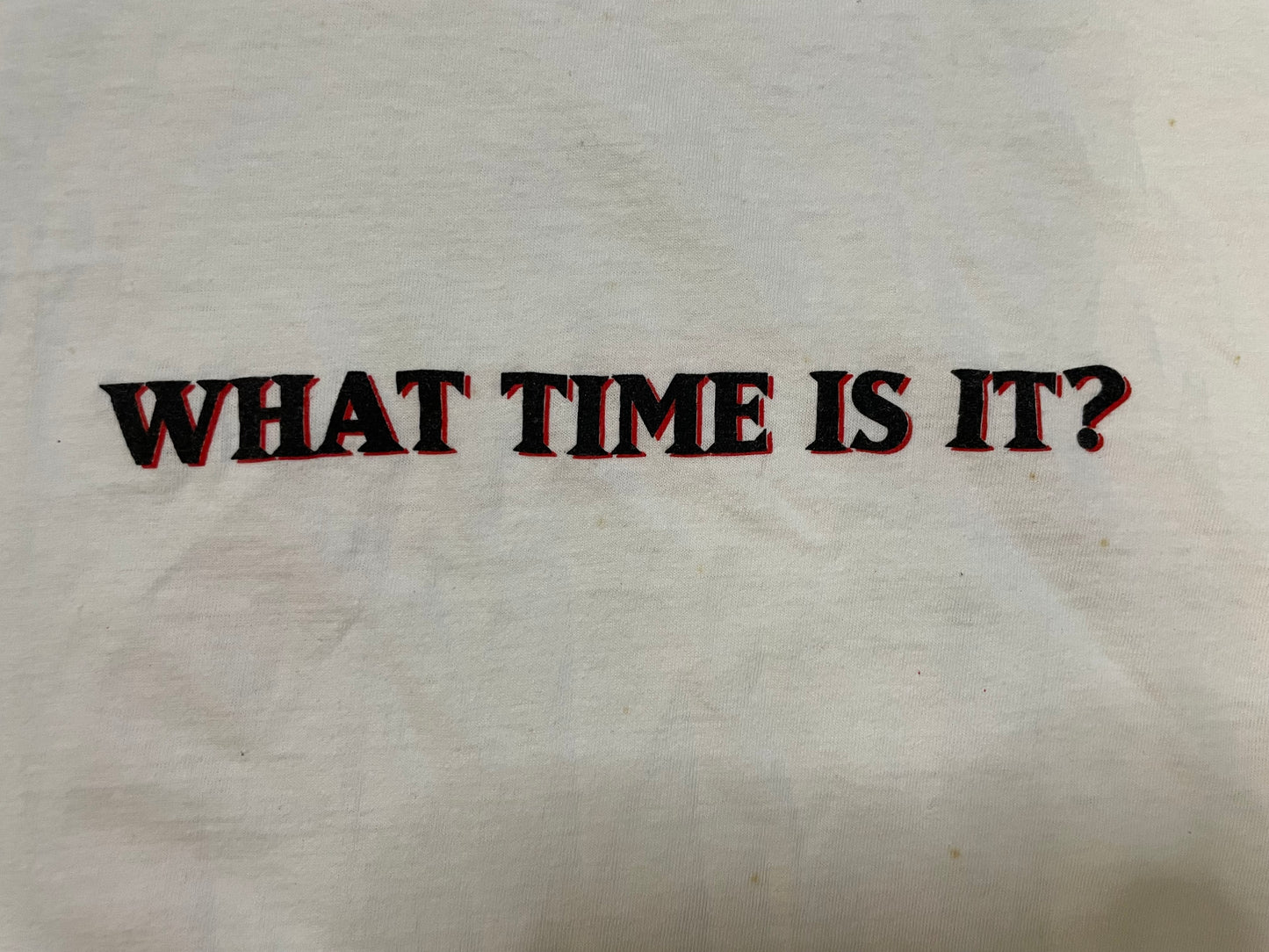 Vintage What Time Is It? Coca Cola clock tee