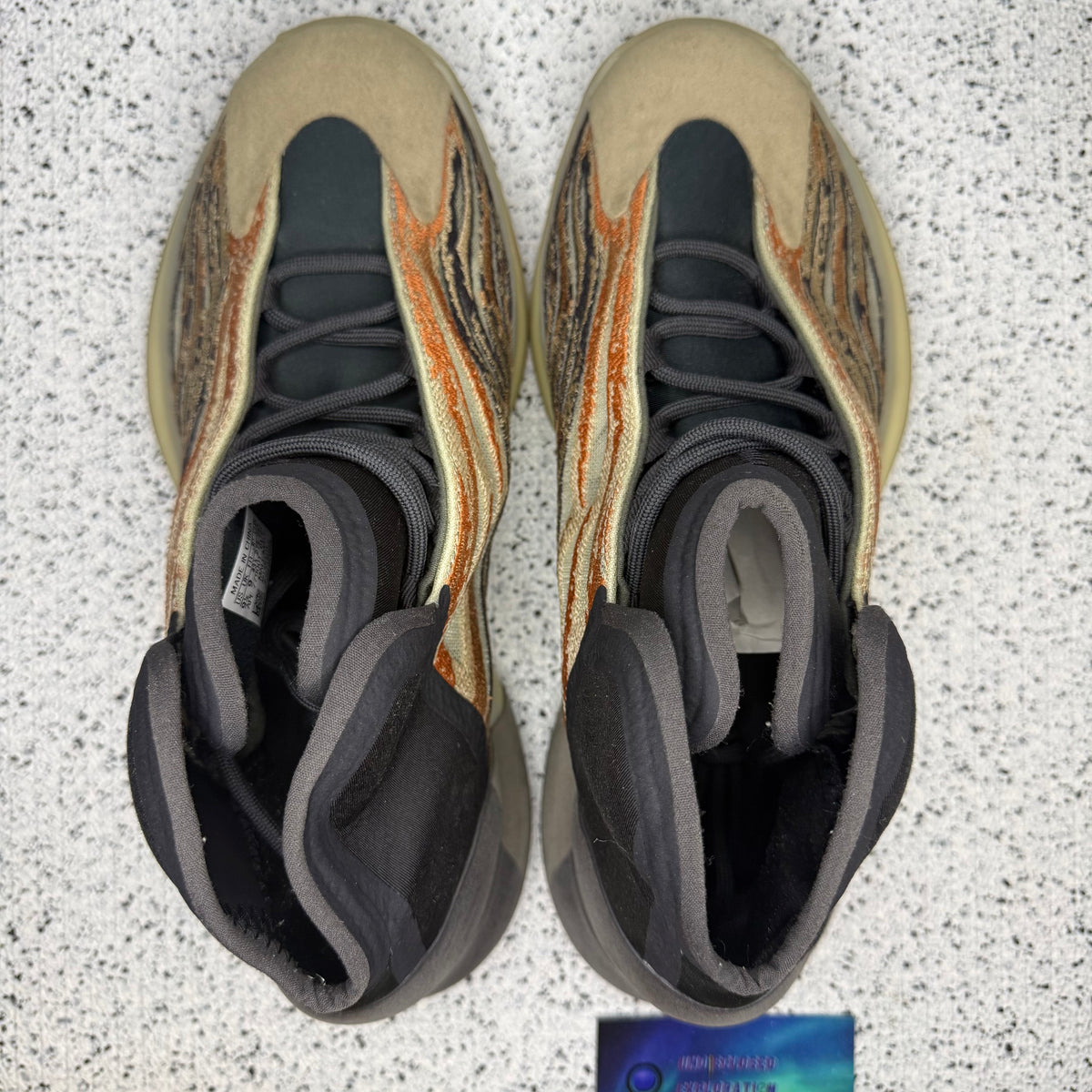 Adidas Yeezy QNTM Flash Orange 9.5 Men “Preowned”