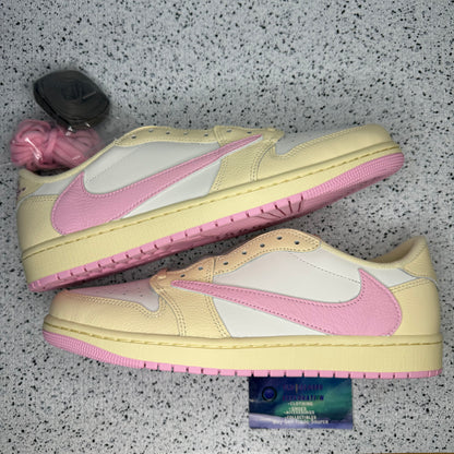 Jordan 1 Low Travis Scott Shy Pink