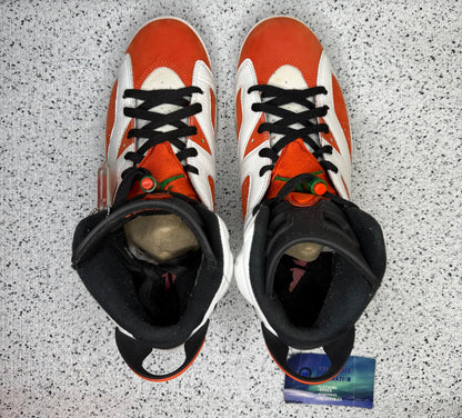 Jordan 6 Gatorade 10 Men/11.5 Women “Preowned”