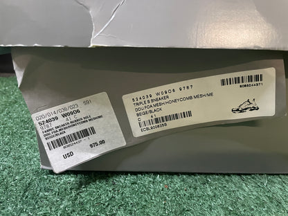 Balenciaga triple S beige size 8men/9.5women(EU 41)