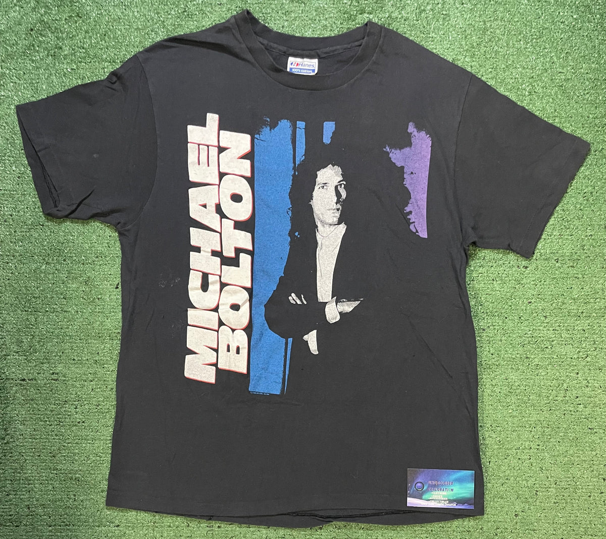 Vintage 1980s Michael Bolton The hunger tour collection tee