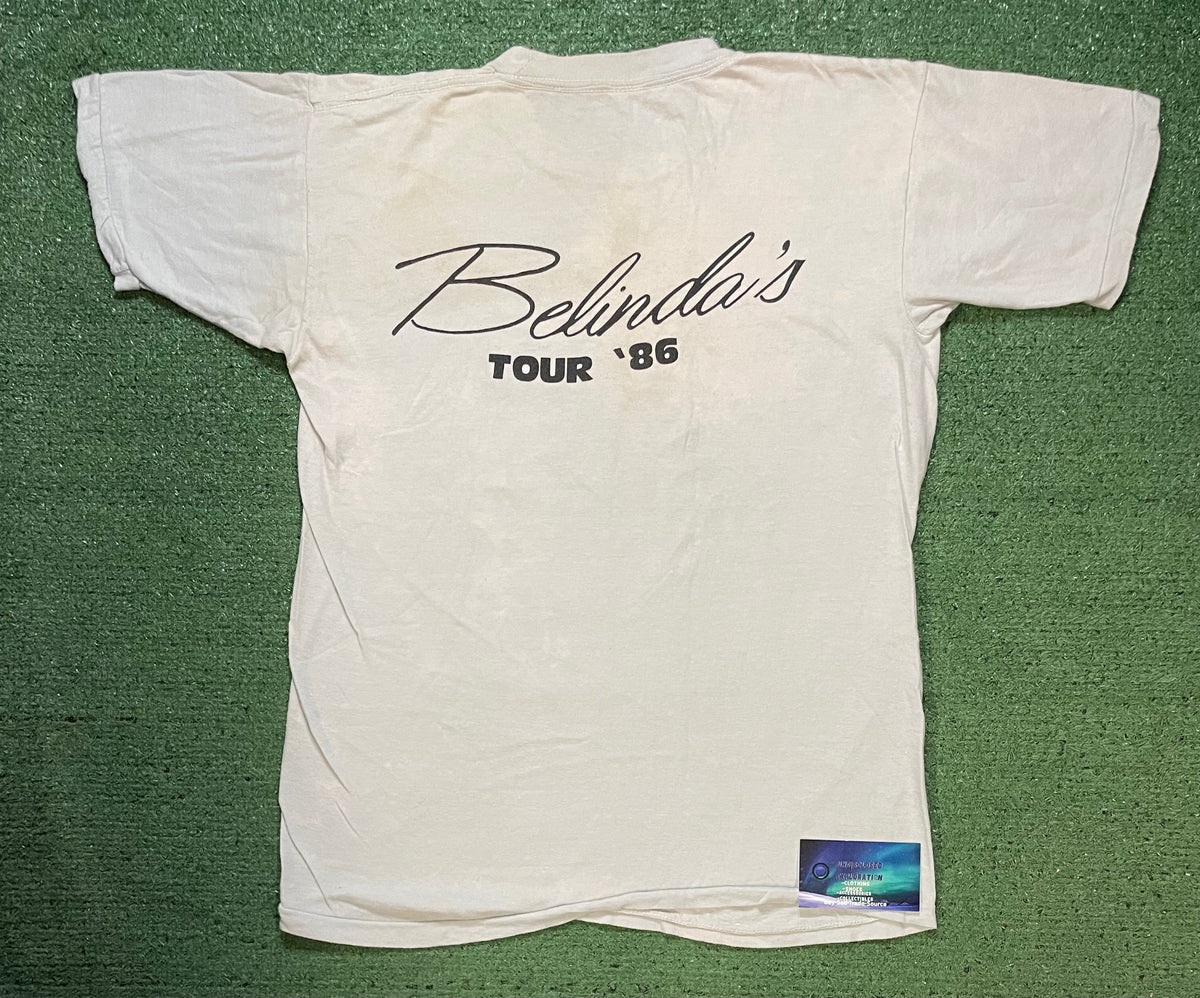 Vintage 1986 Belinda’s Carlisle tour tee