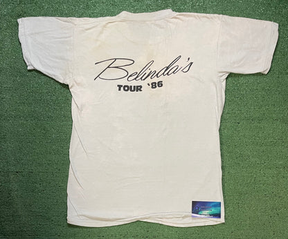 Vintage 1986 Belinda’s Carlisle tour tee