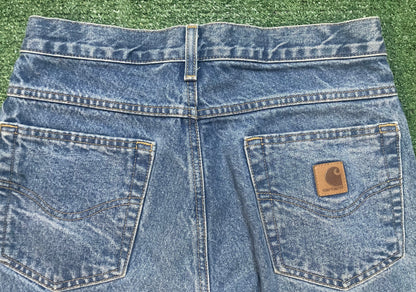 Carhartt straight leg blue jeans
