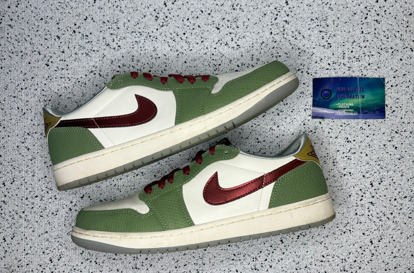 Jordan 1 Low Year of Dragon 10 Men/11.5 Women “Preowned”