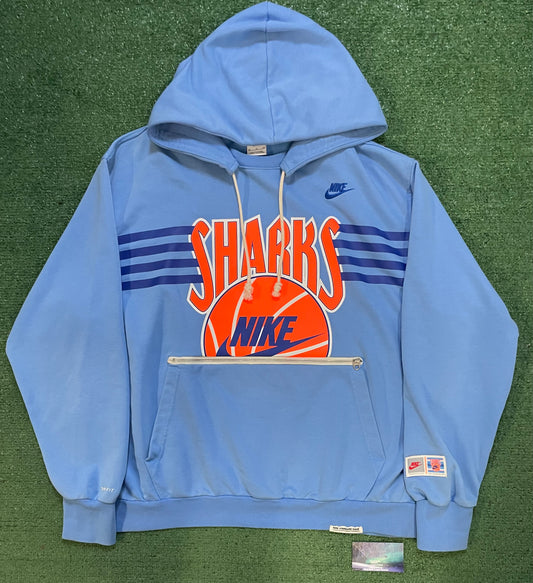 Nike sharks basketball hoodie