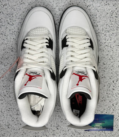 Jordan 4 White Cement