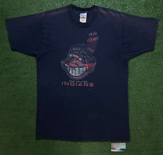 Vintage 1990s Cleveland Indians MLB tee