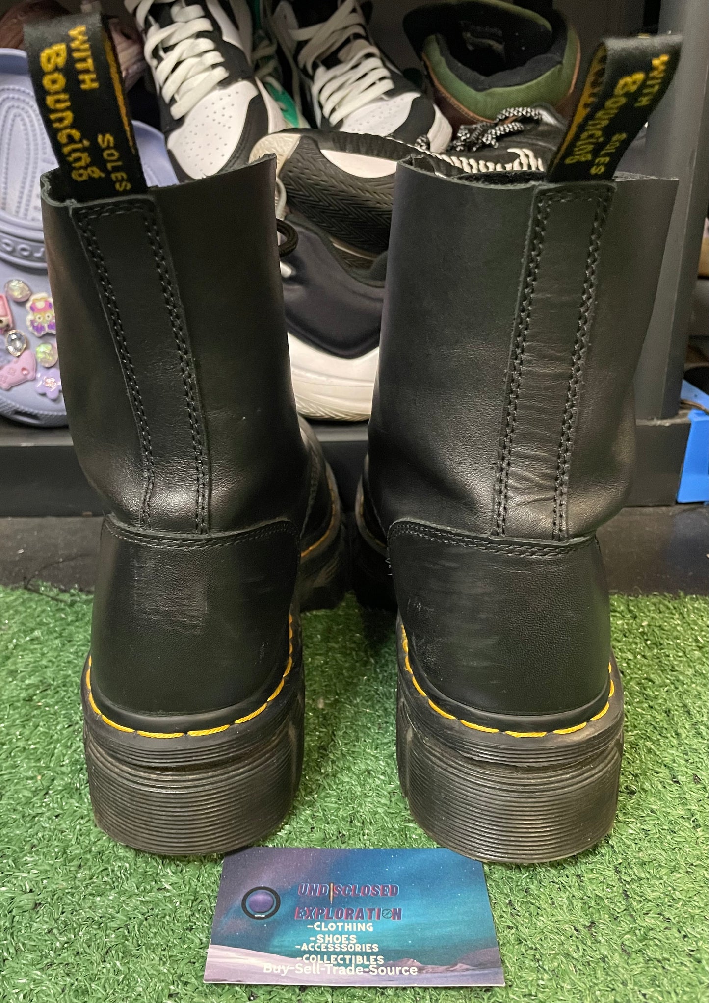 Dr Martens audrick platform boots size 8men/9.5women