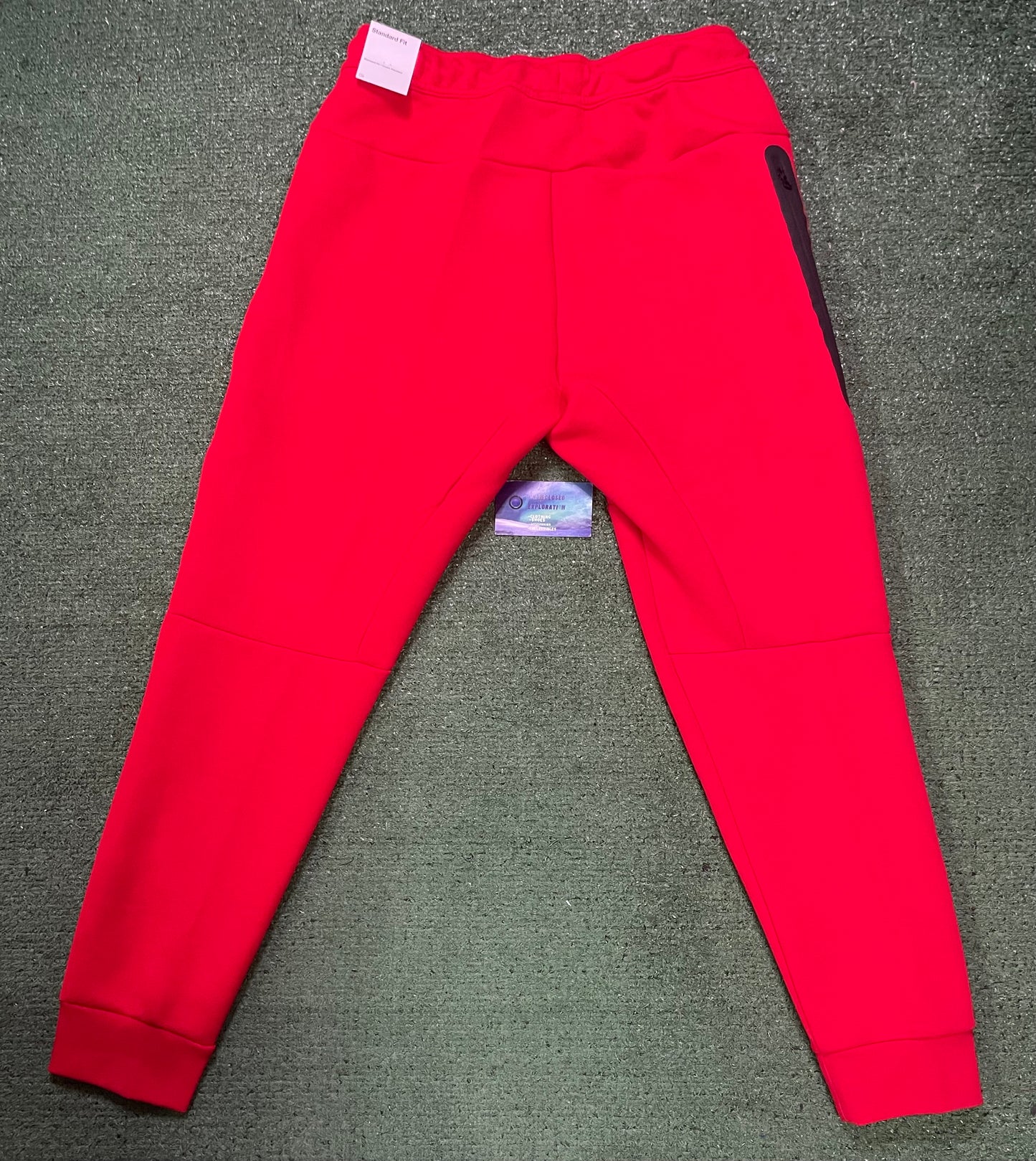 Nike tech fleece kids red joggers