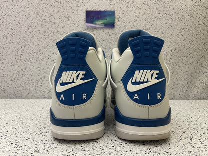 Jordan 4 Military Blue 10.5 Men/12 Women “Preowned”