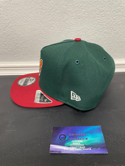 Seattle Sonics skyline green and red new era hat