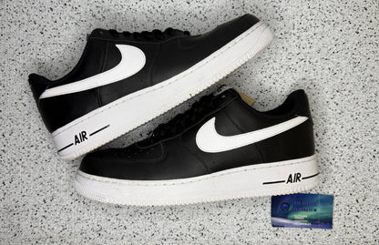 Nike Air Force 1 Black White 13 Men/14.5 Women “Preowned”