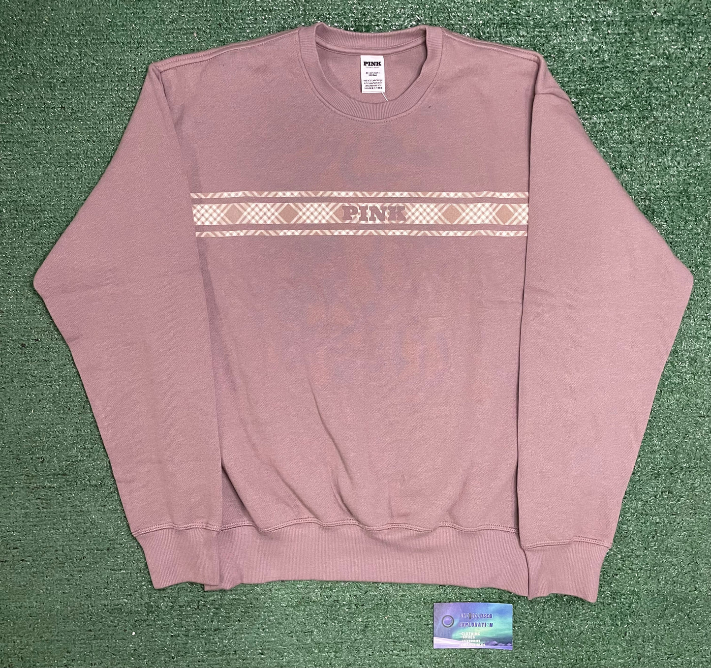 Victoria secret pink ivy classic crewneck